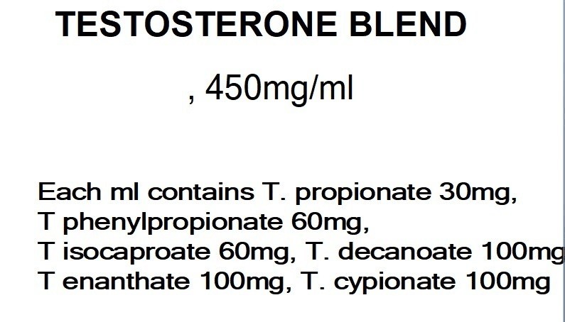 Bodybuilding Injectable Test Blend 450 Finished Clean Oil Based Male ...