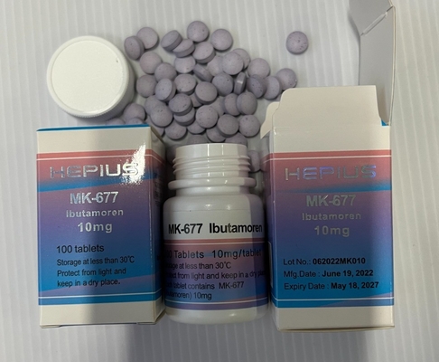 Lab Provide Ibutamoren Mesylate/ MK-677 / M7 / MK677 Sarms tablets 10mg/tab,100tabs/bottle with competitive price