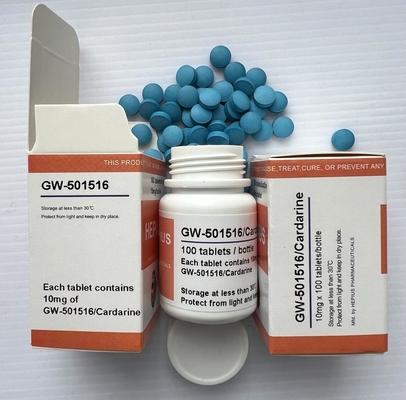 99% Purity High Quaity Sarms Oral pills Cardarine GW-501516 10mg From Real Sarms Manufacturer