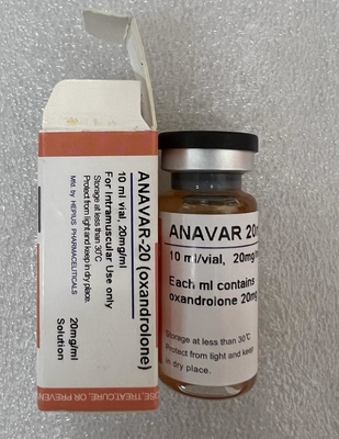 New Arrival Yellow Finished Oil Injection Anabolic s Oxandrolone / Anavar 20mg/ml