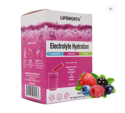 Mixed Berry Flavor Hydration Multiplier Electrolyte Powder for sports men pre workout supplement drink powder
