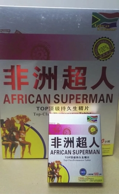 African Superman Top-Class Permanence Tablet Male Enhancement Sex Products
