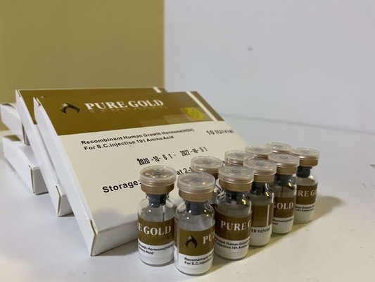 high purity   growth  10iu muscle supplement bodybuilding and  191aa