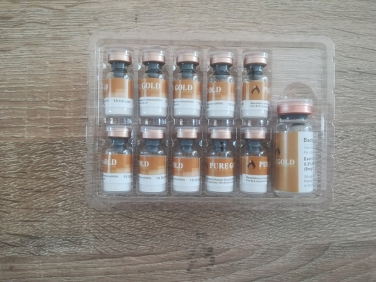 China Manufacturer 2021 New Package Somatropin 10iu HGH Wholesale Growth Hormone With Bacteriostatic Water