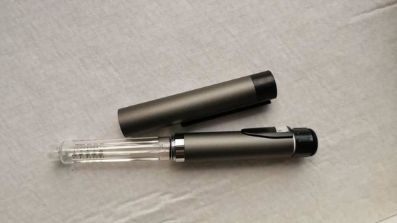 High quality reusable hgh syringe pen for 36iu/ 40iu injection with Metal material for hgh 191aa 3ml /4ml cartridge