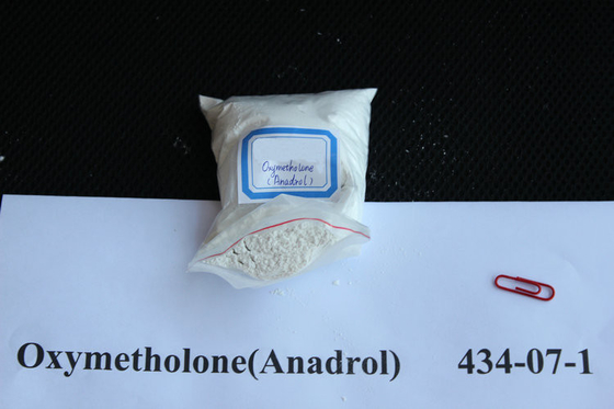 High purity  Raw Oxymetholone Anadrol Hormone powder CAS 434-07-1 manufacturer in stock with safety shipping